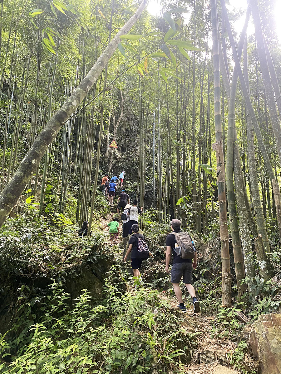 Đi bộ thăm Động Nam Sơn
